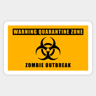 Zombie Outbreak Sticker